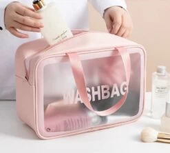 Trousse De Toilette Et Maquillage Souple En Trois Tailles Disponibles