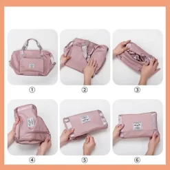 Sac De Voyage Pliable De Grande Capacité -Bagage Soldes 0 c04453