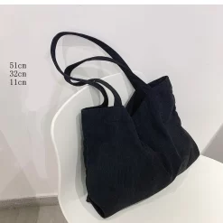 Sac Cabas En Velours Côtelé Sac Fourre-tout Pour Femme 13 Sac Cabas En Velours Côtelé Sac Fourre-tout Pour Femme -Bagage Soldes 0 f3e909