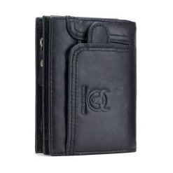 Portefeuille En Cuir Pour Hommes Avec Porte-carte -Bagage Soldes 1 2