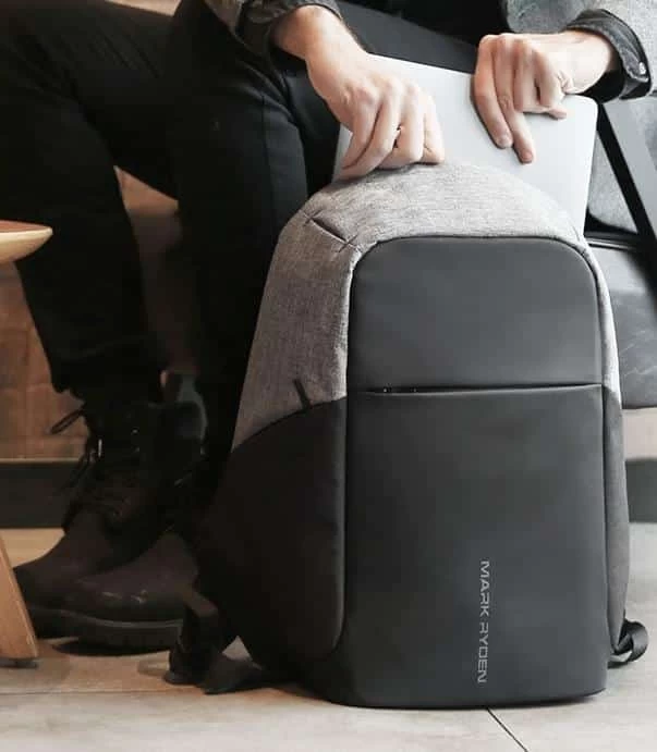 Sac à Dos Porte Ordinateur 15 Pouces Avec Chargeur USB Intégré 2 Sac à Dos Porte Ordinateur 15 Pouces Avec Chargeur USB Intégré – Image 2