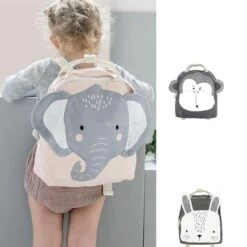 Sac De Voyage Pour Enfant Sac à Dos Animaux Tons Pastels