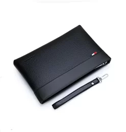 Pochette Souple Et élégante Pour Homme En Simili Cuir -Bagage Soldes 14264 58acc0