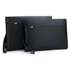 Pochette Souple Et élégante Pour Homme En Simili Cuir -Bagage Soldes 14264 64c66e