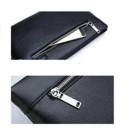 Pochette Souple Et élégante Pour Homme En Simili Cuir -Bagage Soldes 14264 ce2005
