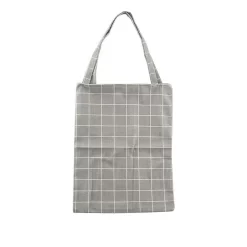 Sac En Toile Doublé à Motifs Grande Capacité Style Tote Bag écologique