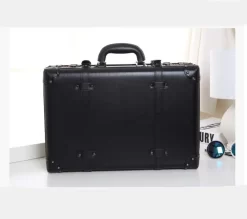 Valise De Voyage Type Mallette Rétro Noire -Bagage Soldes 17848 a34d48