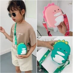 Sac En Bandoulière En Forme De Dinosaure Pour Enfants