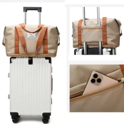 Sac De Voyage De Grande Capacité Avec Taille Modulable