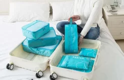 Sacs De Rangement De Voyage, Ensemble De 7 Pièces. -Bagage Soldes 3 1