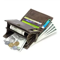 Portefeuille En Cuir Pour Hommes Avec Porte-carte -Bagage Soldes 3 3