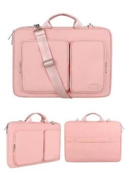 Sac Antichoc Pour Ordinateur Portable à Bandoulière De Style Moderne Et élégant De Couleur Rose 5 Sac Antichoc Pour Ordinateur Portable à Bandoulière De Style Moderne Et élégant De Couleur Rose -Bagage Soldes 36687 7006d0