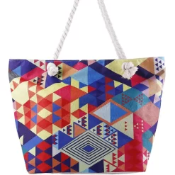 Sac De Plage Bohème étanche Multifonctionnel En Toile Pour Femme -Bagage Soldes 37071 dd40d5