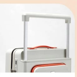 Sac De Voyage A Roulette Renforcé De Design Moderne Avec Ouverture Sur La Face Avant -Bagage Soldes 37226 c1d08a