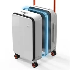 Sac De Voyage à Roulettes Avec Poignée Et Cadre En Aluminium -Bagage Soldes 37704 20230d