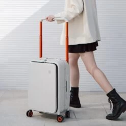 Sac De Voyage à Roulettes Avec Poignée Et Cadre En Aluminium -Bagage Soldes 37704 bd32c0