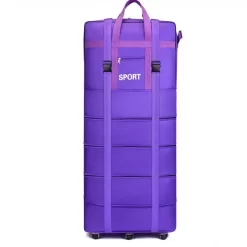 Sac De Voyage à Roulettes Violet à Grande Capacité -Bagage Soldes 37994 f16cbe