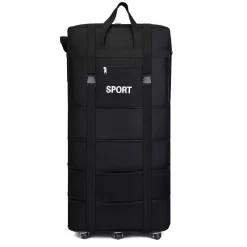 Sac De Voyage à Roulettes Noir à Grande Capacité -Bagage Soldes 38040 6650fe