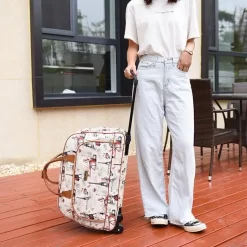 Sac De Voyage à Roulettes Horizontal à Motifs De Tour Eiffel 7 Sac De Voyage à Roulettes Horizontal à Motifs De Tour Eiffel -Bagage Soldes 38183 c7ae0e