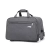 Sac De Voyage Moderne à Roulettes, étanche Et épais, De Couleur Grise, Pour Homme