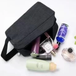 Trousse De Voyage Grande Capacité Noir Et Étanche -Bagage Soldes 42635 rfwabu