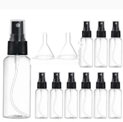 Contenant Liquide Avion Bouteille De Pulvérisation En Plastique Transparent