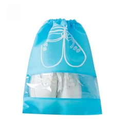 Sac Imperméable De Rangement De Voyage Pour Chaussures Deux Tailles Disponibles -Bagage Soldes Dolap sac fourre tout Non tiss cordon Sac imperm able pour chaussures de voyage 1 pi 7