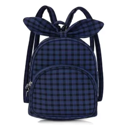 Sac à Dos à Carreaux 11 Sac à Dos à Carreaux -Bagage Soldes Enfants b b oreille treillis sac dos pour l cole enfants sacs dos tanche fille cole 2