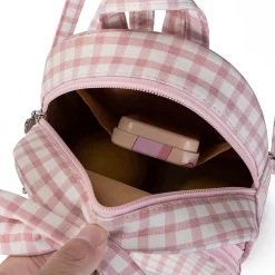 Sac à Dos à Carreaux 15 Sac à Dos à Carreaux -Bagage Soldes Enfants b b oreille treillis sac dos pour l cole enfants sacs dos tanche fille cole 6