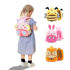 Sac à Dos Abeille -Bagage Soldes Enfants sacs dos en peluche dessin anim Animal b b maternelle sac d cole gar on