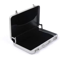 Mini Valise De Rangement En Aluminium Pour Carte Bancaire Et Bijoux -Bagage Soldes Nouvelle bo te de rangement en aluminium carte bancaire de cr dit porte carte Mini valise 3