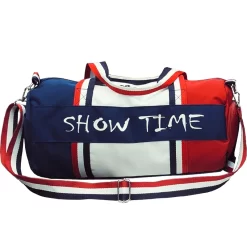 Sac à Bandoulière « SHOW TIME » Bleu Blanc Rouge