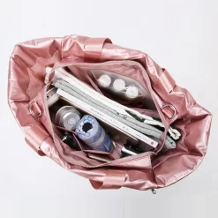 Sac De Voyage Matelassé Pliable Pour Femme -Bagage Soldes Sac de Yoga pour femmes et hommes tanche en Nylon de voyage de grande capacit de 2