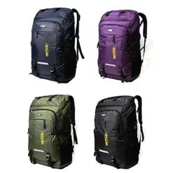 Sac à Dos Imperméable Grande Capacité -Bagage Soldes Sac dos de voyage 80l unisexe pour hommes sac de sport tanche pour plein air alpinisme