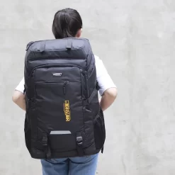 Sac à Dos Imperméable Grande Capacité -Bagage Soldes Sac dos de voyage 80l unisexe pour hommes sac de sport tanche pour plein air alpinisme 3