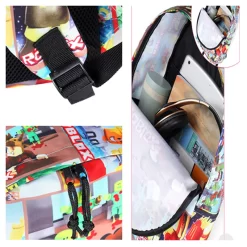 Sac à Dos Roblox 9 Sac à Dos Roblox -Bagage Soldes Sac dos en Nylon pour enfants et gar ons sacs d cole sac dos pour voyage 3