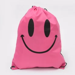 Sac à Dos Pliable Et Imperméable En Smiley -Bagage Soldes Sac dos sac de rangement sac dos cordon tanche une unit organisateur de voyage en plein 2