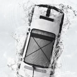 Sac étanche Blanc Style Nautique 7 Sac étanche Blanc Style Nautique -Bagage Soldes Sports nautiques 30L sac sec sac dos l ger rivi re Trekking pour kayak plage Rafting 3