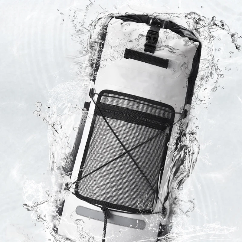 Sac étanche Blanc Style Nautique 4 Sac étanche Blanc Style Nautique – Image 4