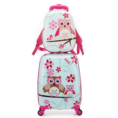 Ensemble De Bagage Pour Enfant En Dessin Avec Valise à Roulette Et Petit Sac à Dos 4 Ensemble De Bagage Pour Enfant En Dessin Avec Valise à Roulette Et Petit Sac à Dos – Image 4