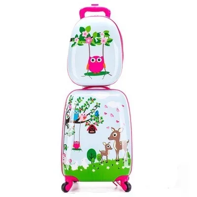 Ensemble De Bagage Pour Enfant En Dessin Avec Valise à Roulette Et Petit Sac à Dos 5 Ensemble De Bagage Pour Enfant En Dessin Avec Valise à Roulette Et Petit Sac à Dos – Image 5