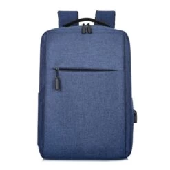 Sac à Dos Pour Ordinateur Avec Chargeur Usb 6 Sac à Dos Pour Ordinateur Avec Chargeur Usb -Bagage Soldes blue sac a dos etanche en nylon pour hommes variants 2