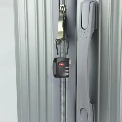 Cadenas Valise Avec Code à Trois Blocs Et Serrure En Fil D’Acier -Bagage Soldes cadenas valise code trois blocs serrure fil acier 02