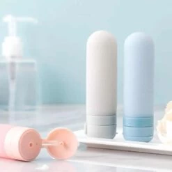 Contenant Liquide Avion En Silicone Souple Idéal Gel Douche