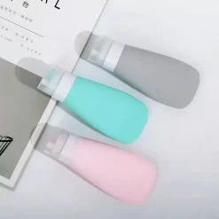 Contenant Liquide En Silicone Pour Transport En Avion En Lot De 3 Tailles