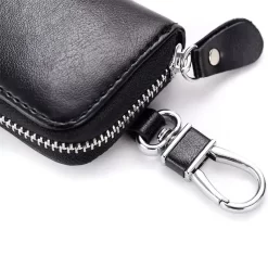 Etui Porte Clé En Cuir Avec Fermeture éclair 9 Etui Porte Clé En Cuir Avec Fermeture éclair -Bagage Soldes etui porte cle cuir fermeture eclair3