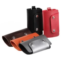 Etui Porte-Clé En Cuir -Bagage Soldes etui porte cle cuir2