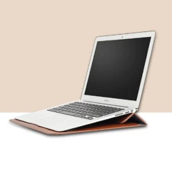 Pochette Ordinateur Marron Et Imperméable -Bagage Soldes pochette ordinateur marron impermeable 04