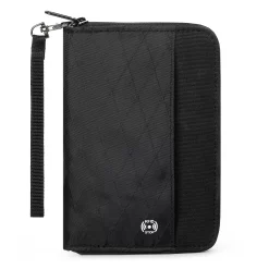 Pochette Passeport Noire De Grande Capacité