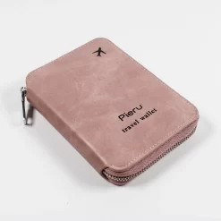 Pochette Passeport Rose Et Pratique